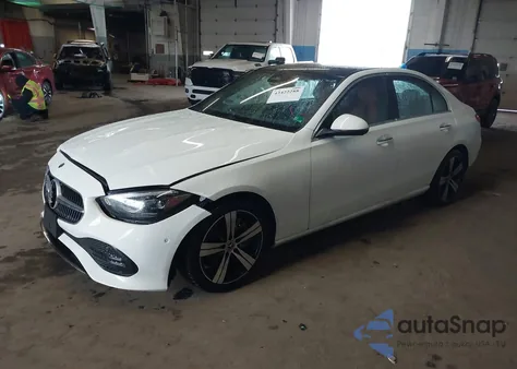 2025 Mercedes-Benz C 300 из США, поврежденный, VIN W1KAF4HB2SR241952